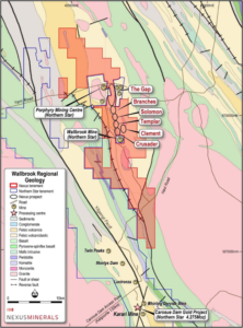 Figure 3. Wallbrook Project Regional Geology