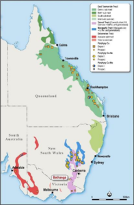 Figure 7: Bethanga Porphyry Cu-Au Project Location