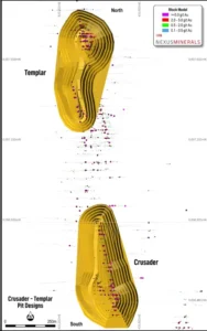 Crusader and Templar Stage 1 Pit Designs – Plan View